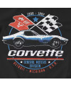 Pánské tričko Chevrolet Corvette C3 GM division černé