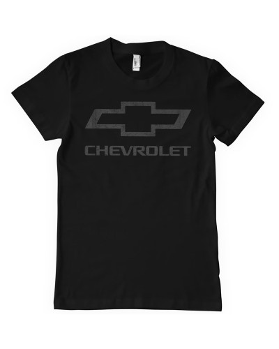 Pánské tričko Chevrolet logo černé
