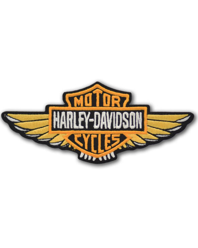 Moto nášivka Harley Davidson Wings 12 cm x 5 cm