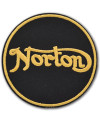 Moto nášivka Norton Black 8 cm