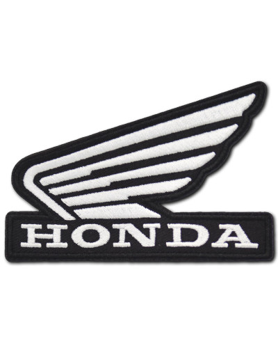 Moto nášivka Honda White Wing 9 cm x 6 cm