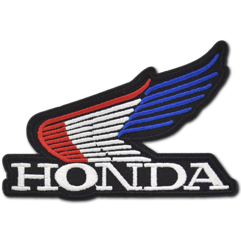 Moto nášivka Honda Tricolor Wing 9 cm x 6 cm