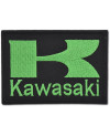 Moto nášivka Kawasaki Green 9 cm x 6 cm