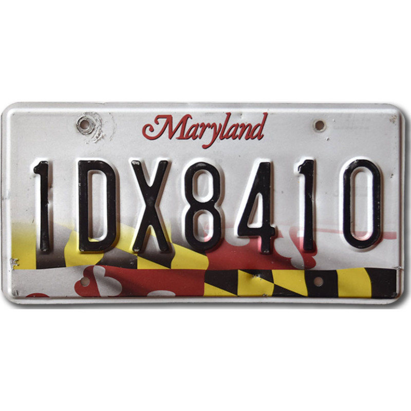 Americká SPZ Maryland Flag 1DX8410