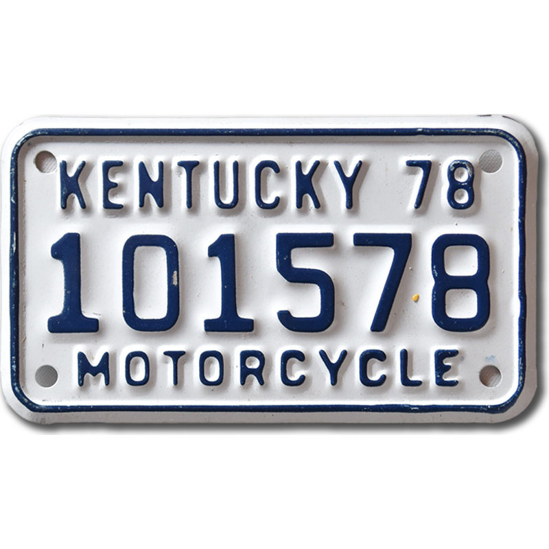 Moto americká SPZ Kentucky 101578