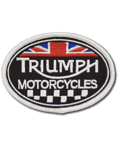 Moto nášivka Triumph Oval 8 cm x 5 cm