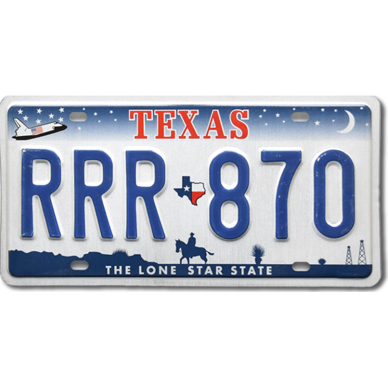 Americká SPZ Texas Horse RRR 870