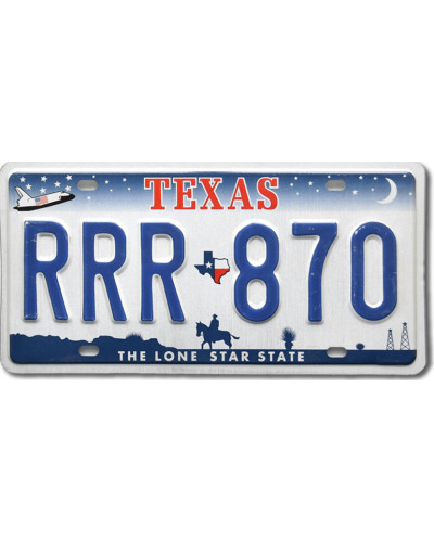 Americká SPZ Texas Horse RRR 870