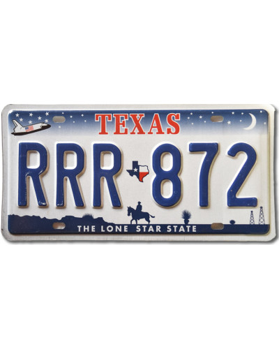 Americká SPZ Texas Horse RRR 872