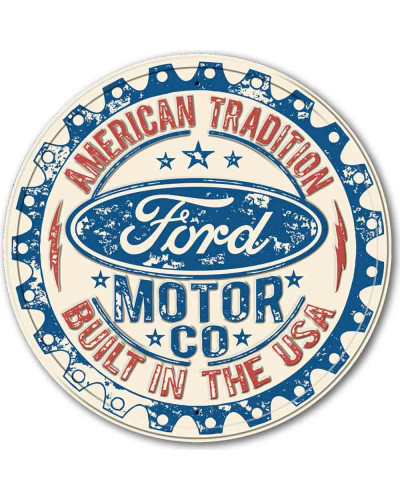 Plechová cedule Ford Motor Co. Tradition 30 cm