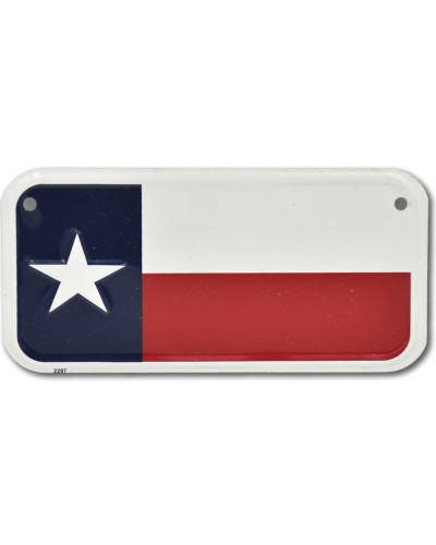 Moto americká SPZ Bike Tag Texas flag