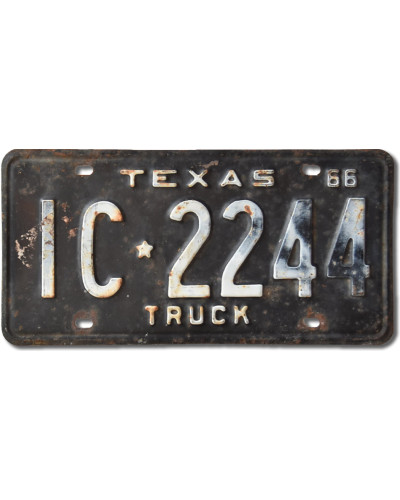 Americká SPZ Texas 1966 Truck IC-2244